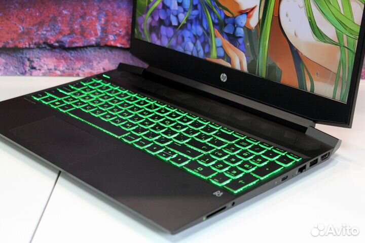 Мощный игровой Ноутбук HP GTX 1650 (4gb) Ryzen 5