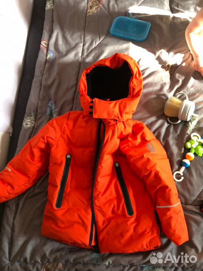 Куртка теплая для мальчика 116