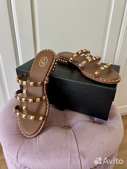 Босоножки кожаные ASH (37 размер)