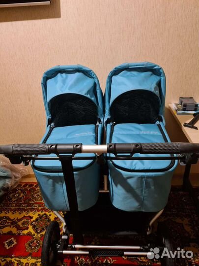 Коляска для двойни Bumbleride Indie Twin