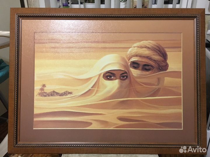 Репродукция (картина). Восточная тема