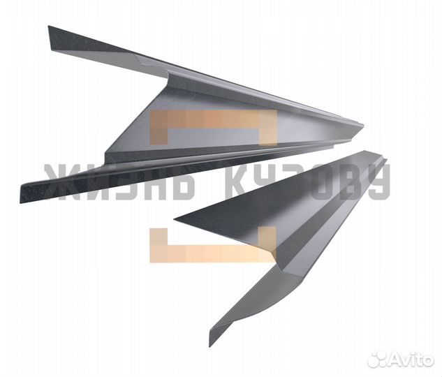 Пороги на Citroen Berlingo 1 M59 2002-2012 3 двери