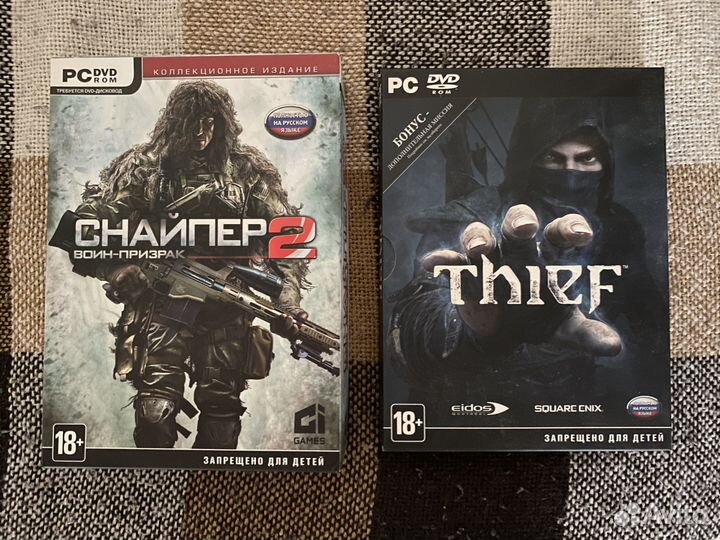 Специальные издания Sniper, Thief, Sleeping dogs