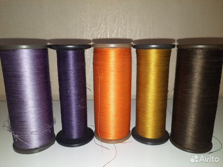 Нитки швейные и вышивальные