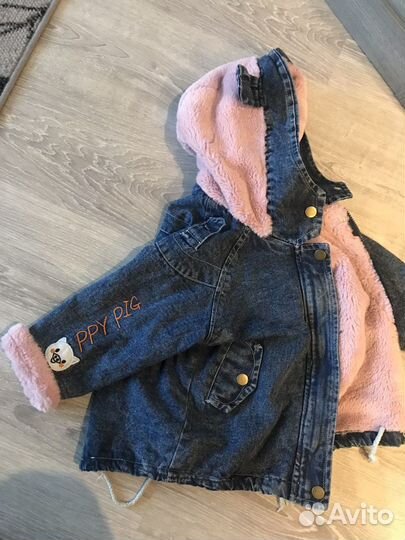 Продам курточку утепленную р.110-116