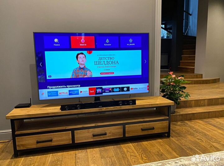 Тумба под тв лофт