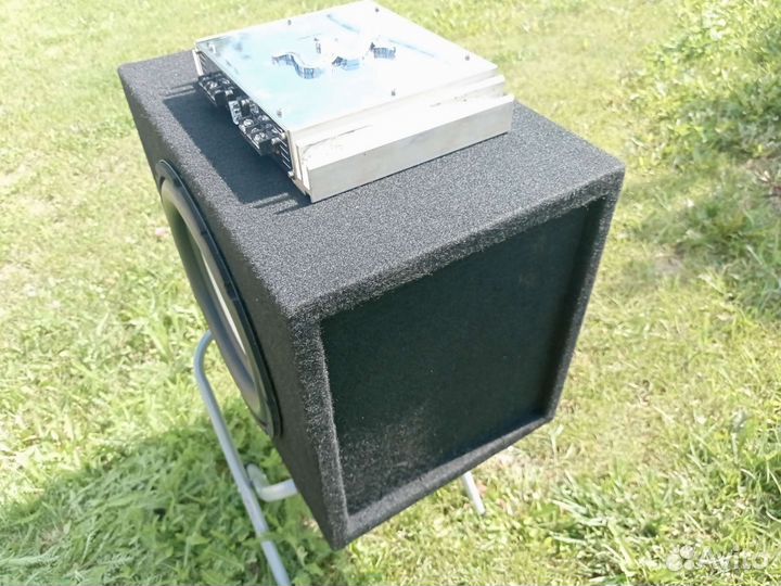 Комплект сабвуфер с усилителем