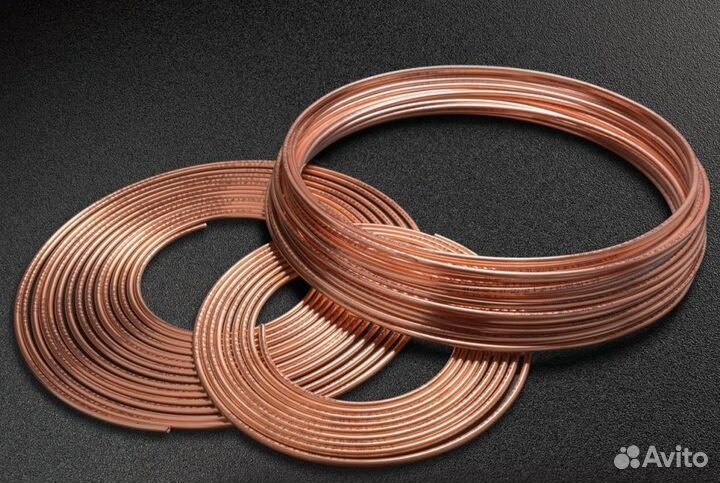 Трубка тормозная Медная 128 см. WP-1325