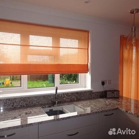 Римские шторы на заказ. Европейские ткани