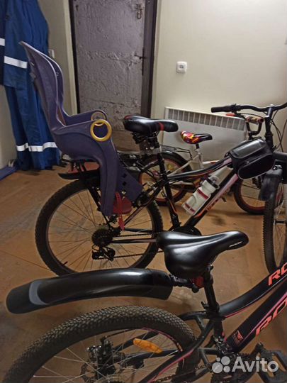 Детское велокресло на багажник, багажник