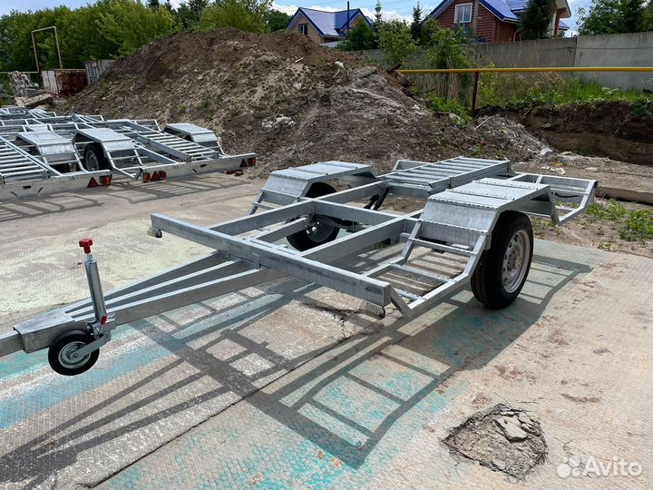 Прицеп трал (тяжеловоз) КЗС 848412, 2023