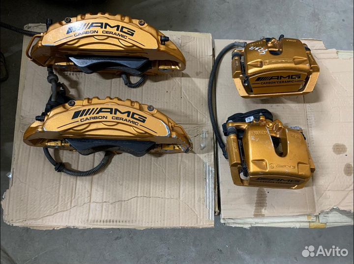 Тормозные суппорта Mercedes W213 E63 AMG