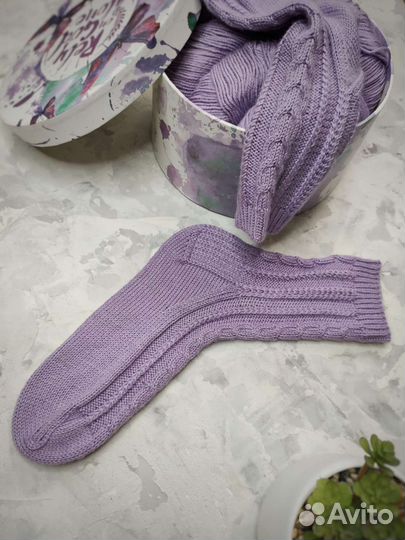 Носки вязаные ручной работы женские