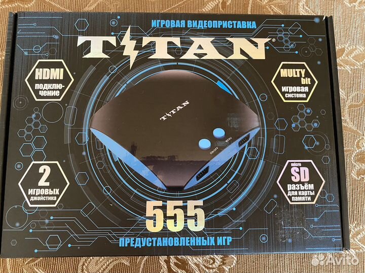Игровая приставка Titan новая