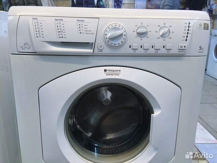 Hotpoint Ariston 5кг, 1 год гарантии