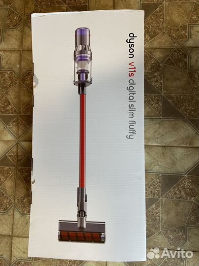 Пылесос dyson v11s digital slim fluffy