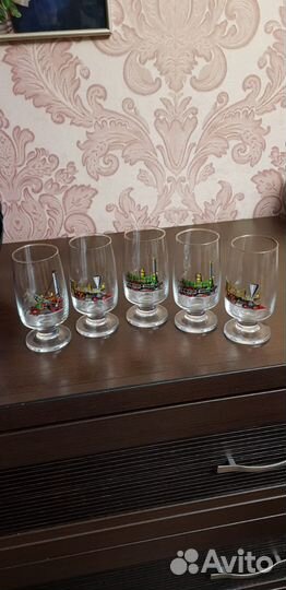 Фужеры, стаканы Чехословакия