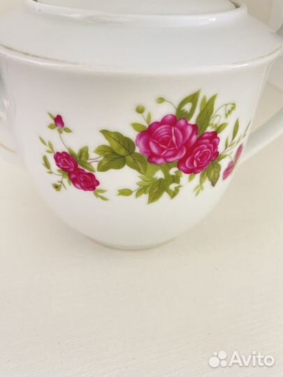 Заварочный чайник старый китай нмц винтаж