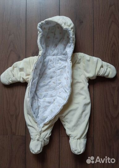 Комбинезон двухсторонний флисовый Carters 62 68