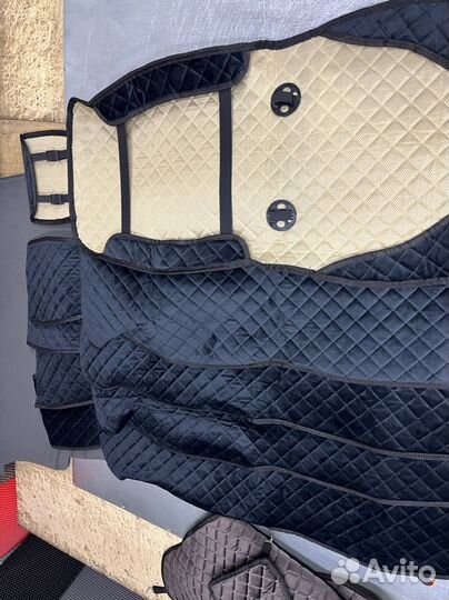 Накидки на сидения премиум велюр