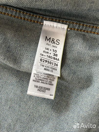 Джинсовая куртка m&s