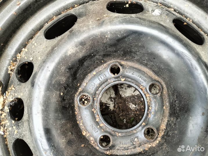 Колесо R15 в сборе зимнее с Opel Omega B