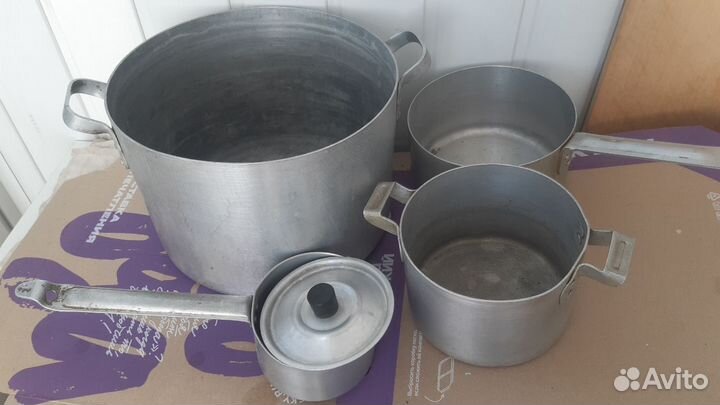 Комплект алюминиевой посуды
