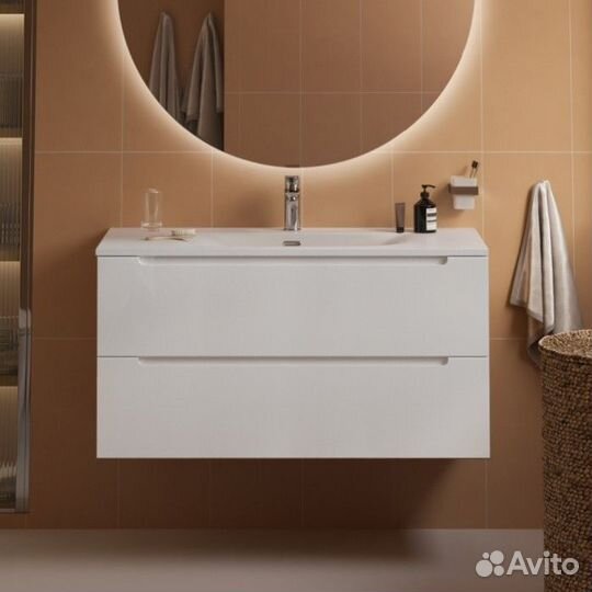 Мебель для ванной BelBagno Etna-1000-BB-8099-100 Bianco Lucido