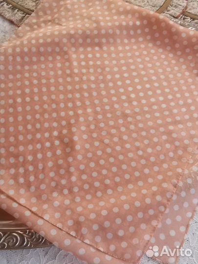 Винтажный тонкий шарф