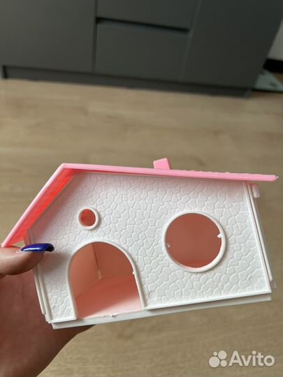 Колесо для хомяков, лоток для грызунов, домик