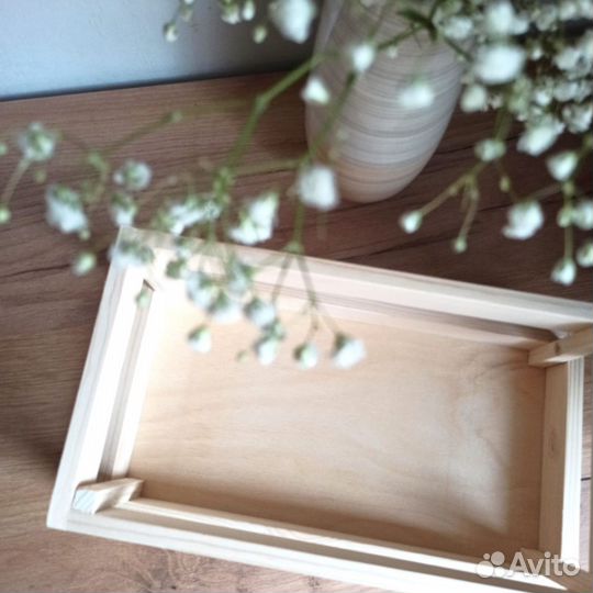 Ящик реечный деревянный 26,5 * 15 * 9,5