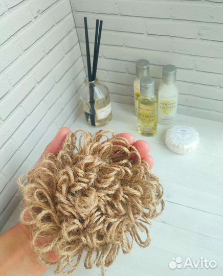 Мочалки из джута