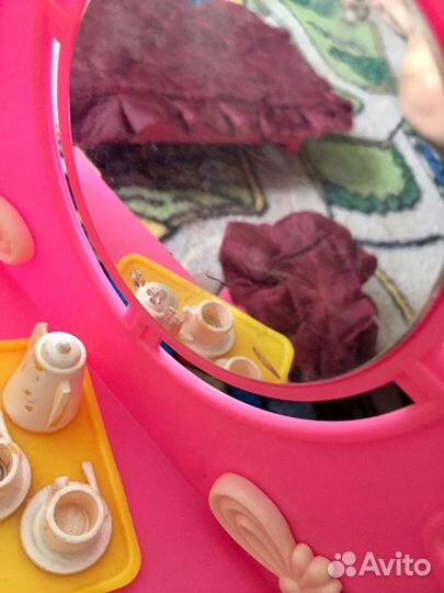 Спальный гарнитур барби, мебель для кукол