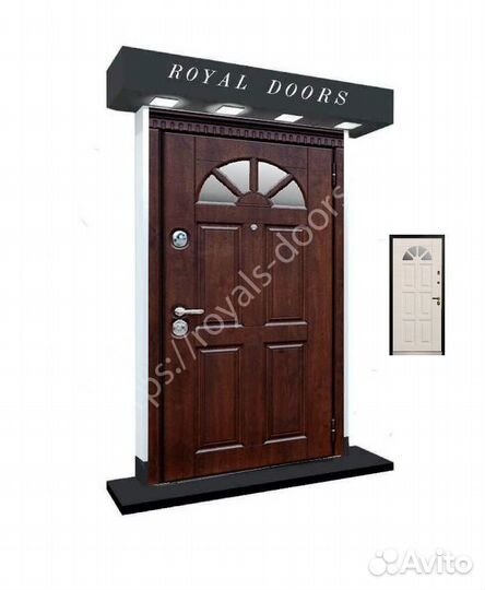 Уличная входная дверь с терморазрывом