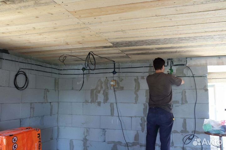 Электрик. Замена розеток, выключателей, люстры