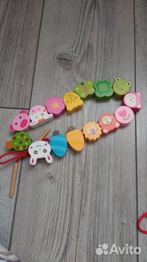 Деревянные игрушки развивающие