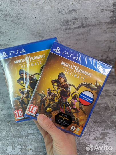 Mortal kombat 11 ultimate ps4 диск