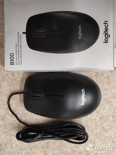 Мышь Logitech B100