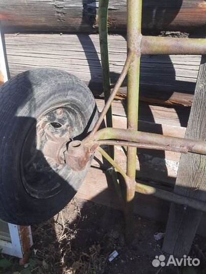 Телега на мотоблок бу