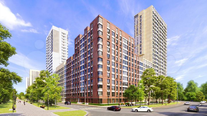 Квартира-студия, 26,5 м², 11/25 эт.