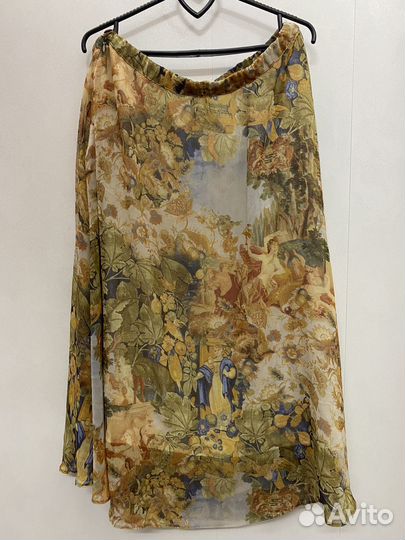 Юбка длинная летняя 48 размер