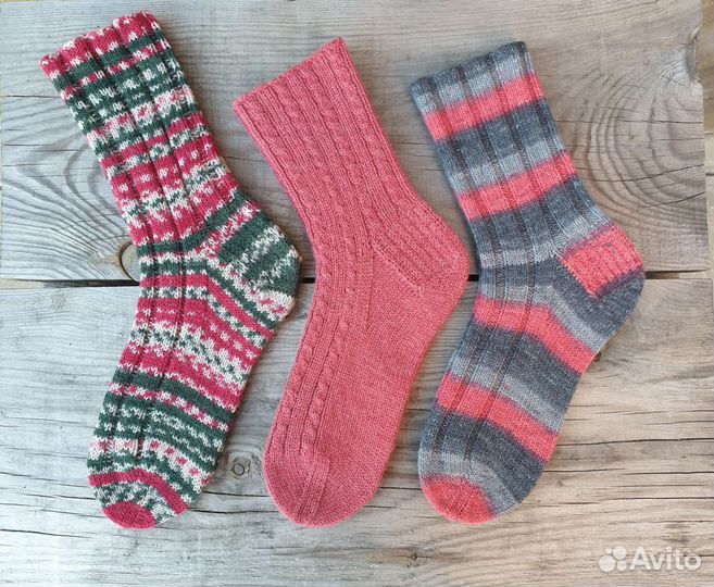 Носки вязаные женские ручная работа
