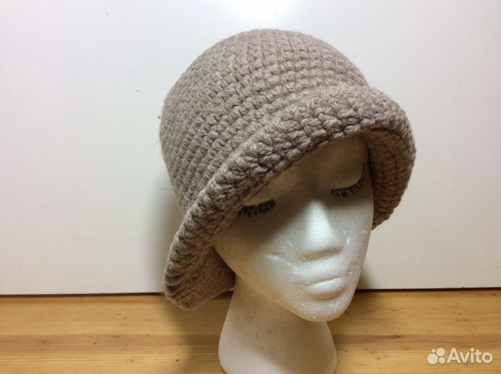 Универсальная шляпка с полями, размер 54-57,арт169