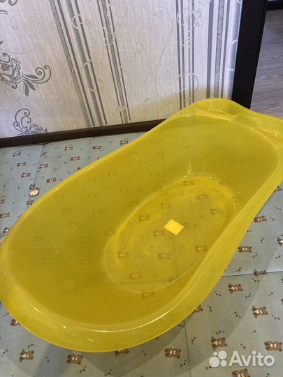 Ванночка для купания с горкой