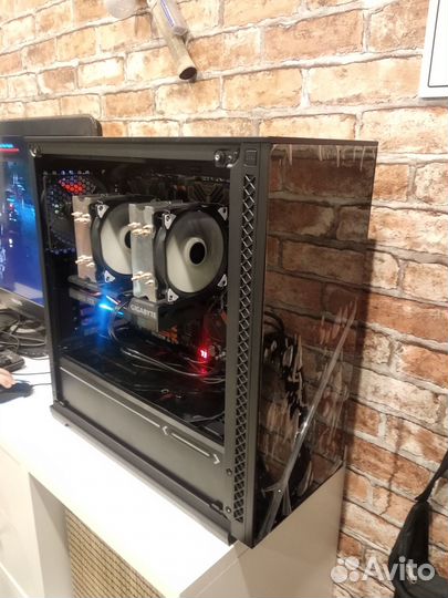 Компьютер 2x E5 2670V3/64gb/1660S/ M.2 500Gb