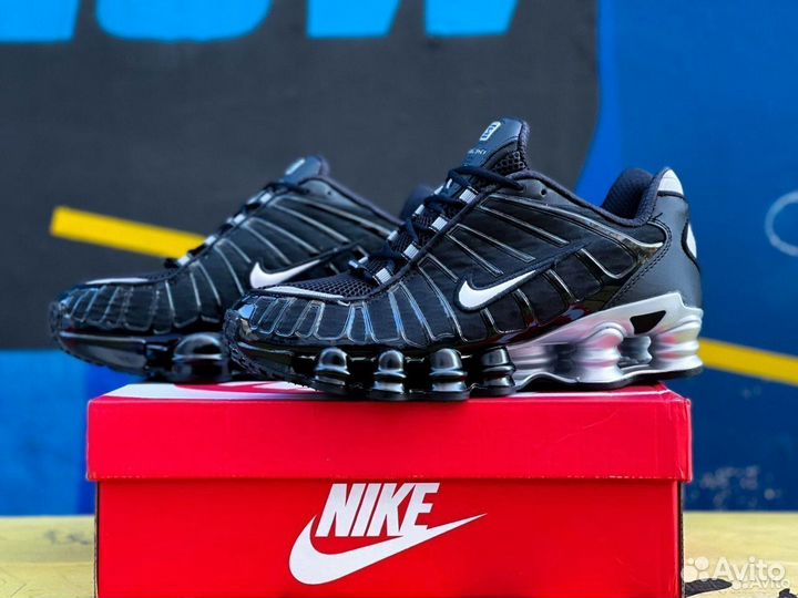 Nike Shox TL Black Silver