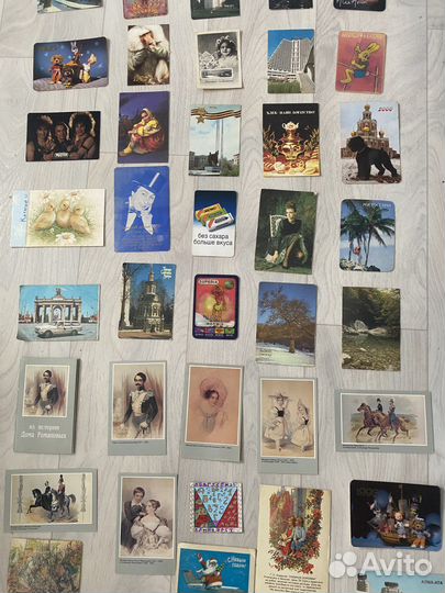 Календарики советские СССР