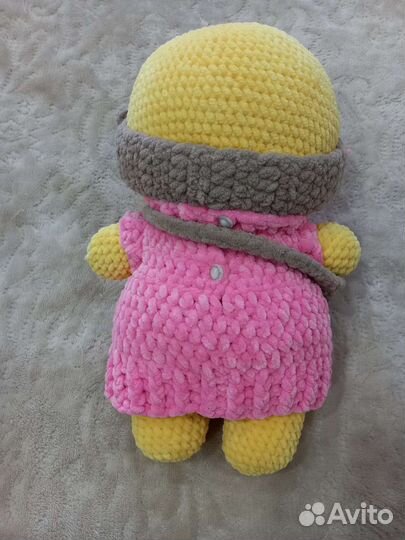 Уточка лалафанфан вязаная