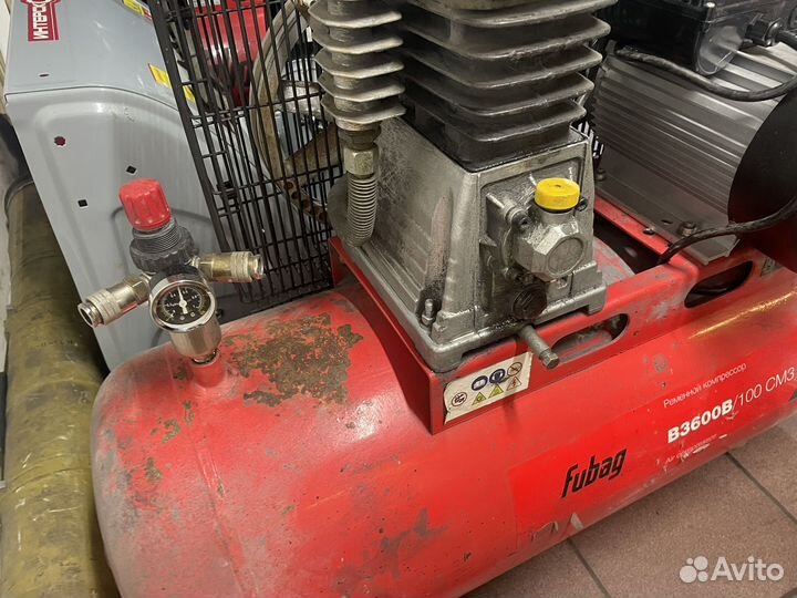 Компрессор фубаг b3600b/100