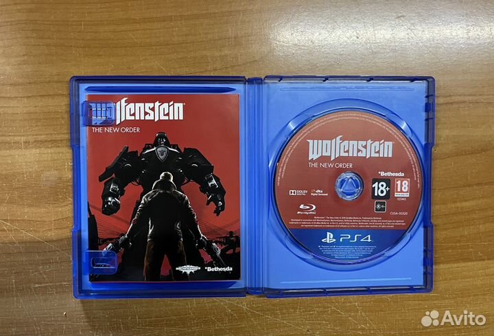 PS4 Wolfenstein the new Order (на русском)